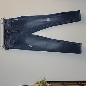 AERO 4 Short High Rise Distressed Jeans